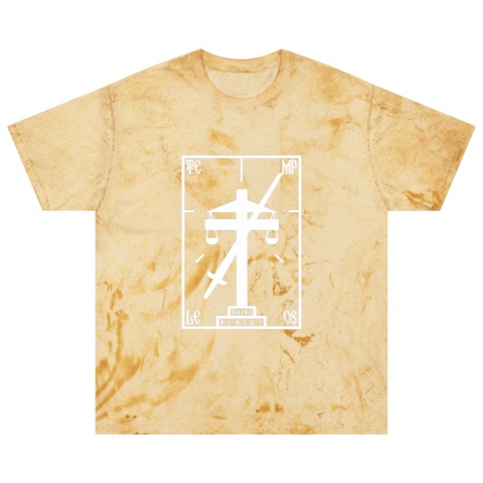 Discover Terry Davis Temple Os Retro Logo Blast T Shirts