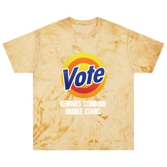 Discover Vote Removes Stubborn Orange Stains - Grunge ver Blast T Shirts
