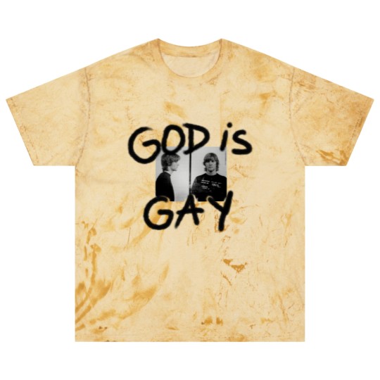 Discover God Is Gay Kurt Cobain Sticker Blast T Shirts