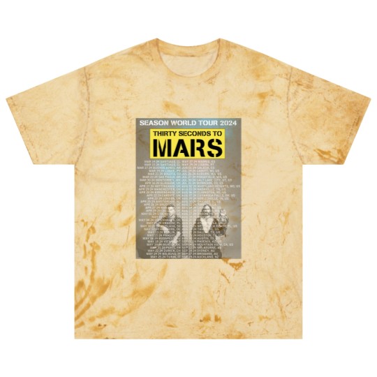 Discover THIRTY SECONDS TO MARS - SEASONS WORLD TOUR 2024 Blast T Shirts