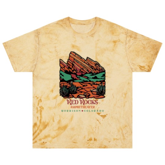 Discover red rocks amphitheater morrison colorado poster art Blast T Shirts