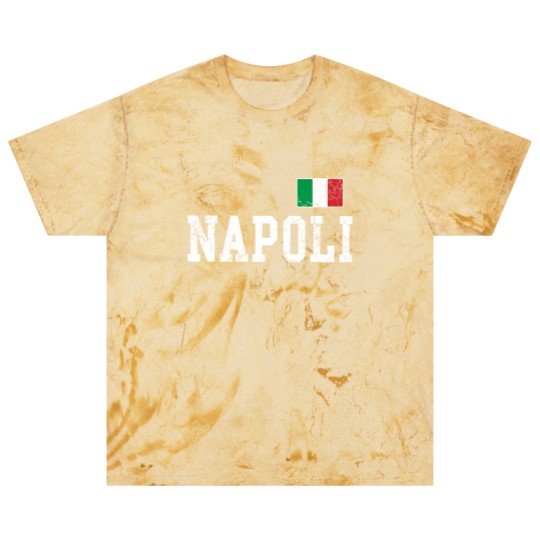 Discover Napoli Naples Italy Italia Flag Italian Vintage Distressed Blast T Shirts