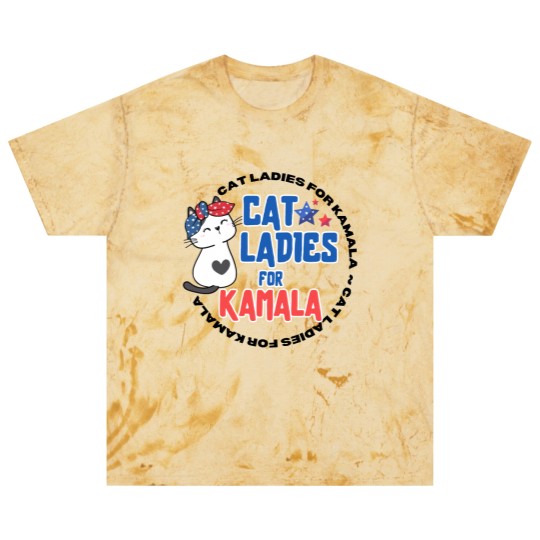 Discover Cat Lady For Kamala Blast T Shirts, Childless Cat Ladies, Kamala Harris 2024 Blast T Shirts