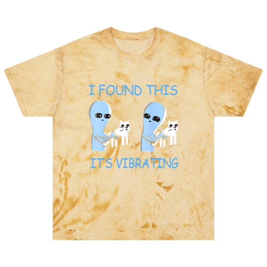 Discover i found this it's vibrating funny aliens cats Blast T Shirts