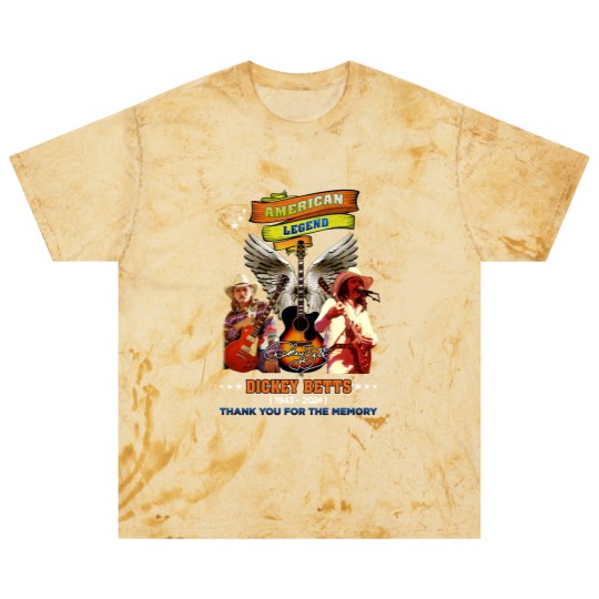 Discover American Legend Dickey Betts Blast T Shirts, Dickey Betts 1943-2024 Blast T Shirts