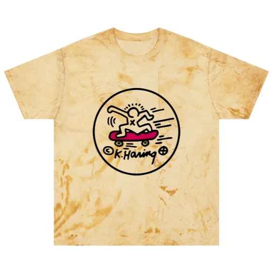 Discover Keith Haring Skateboard Blast T Shirts