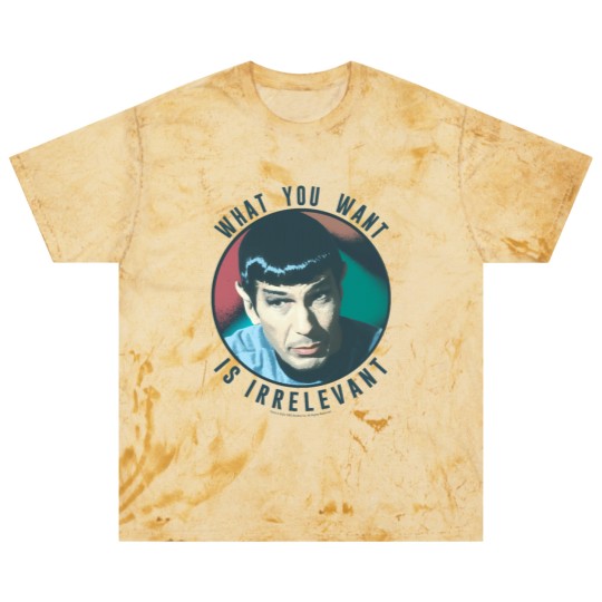 Discover The Original Series Spock What You Want Is Irrelevant Blast T Shirts