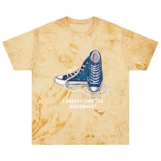 Discover I Understand The Assignment Vote Blue rally Blast T Shirts, Kamala Harris Sneakers and Pearls