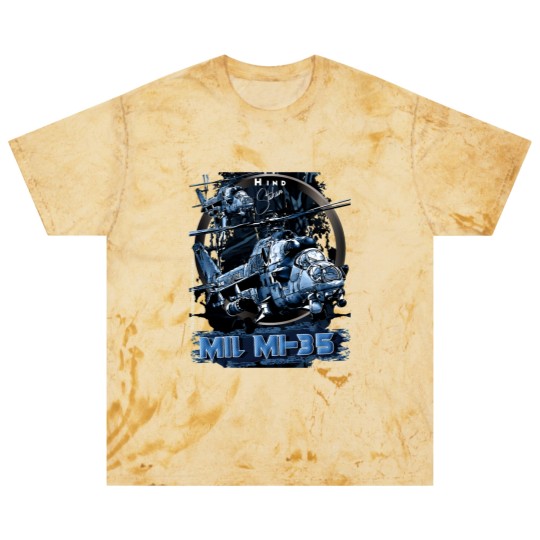 Discover Mi-35 Hind Attack Helicopter Active Blast T Shirts