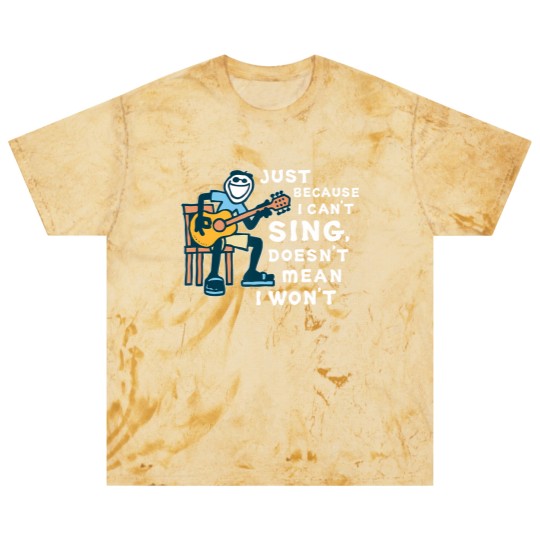 Discover guitar lover just because i can't sing doesn't mean i won't Blast T Shirts