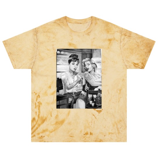 Discover Marilyn Monroe and Audrey Hepburn vintage design Blast T Shirts