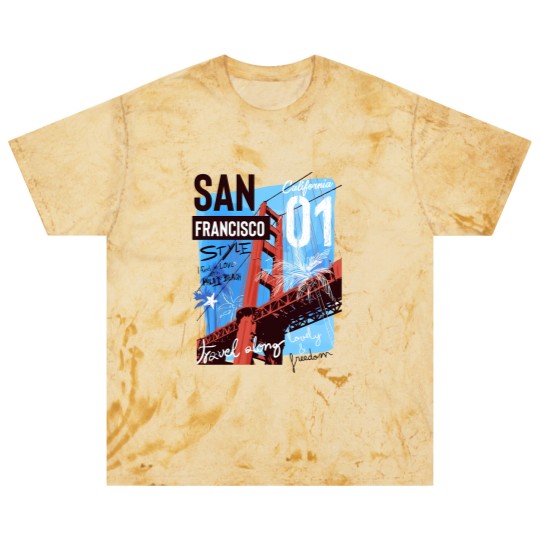 Discover SAN FRANCISCO Blast T Shirts