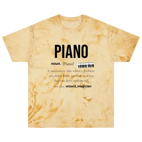 Discover Piano Piano Music Gift Wings Digital Piano Blast T Shirts
