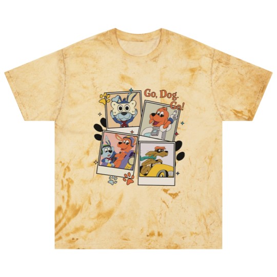 Discover Go Dog Go Polaroid Blast T Shirts | Vintage Go Dog Go Blast T Shirts | Go Dog Go Family Birthday Blast T Shirts | Dog Birthday Party Blast T Shirts