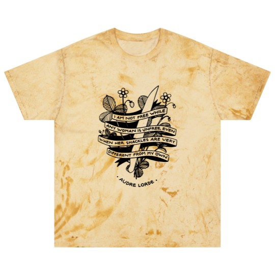 Discover Audre Lorde Feminist Quote Blast T Shirts - 50% of Profits to the Abortion Care Network