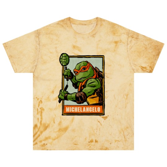 Discover Michelangelo Ninja Turtles Comic Vintage Blast T Shirts,
