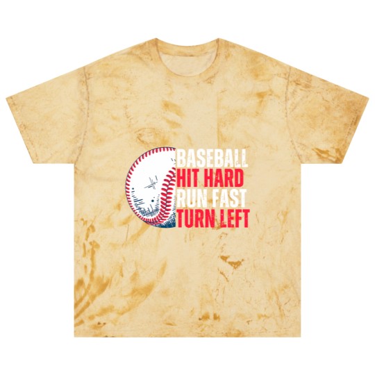 Discover Sport Baseball Hit Hard Run Fast Turn Left For Lovers Blast T Shirts