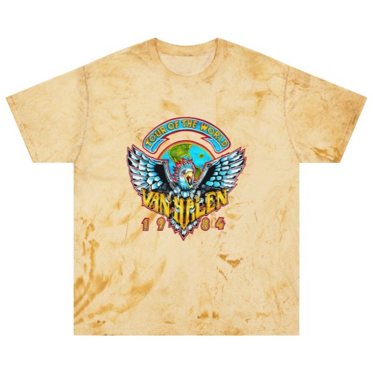Discover VAN TOUR HALEN 1984 Blast T Shirts