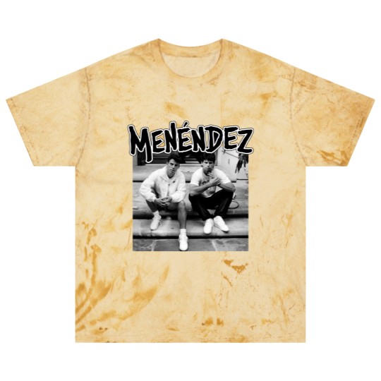 Discover MENENDEZ - out of step porch punk hardcore throwback true crime brothers Blast T Shirts