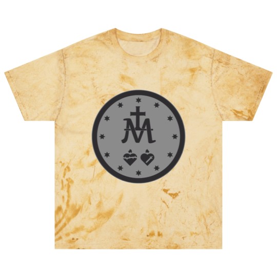 Discover Round Miraculous Medal Round Miraculous Medal Blast T Shirts
