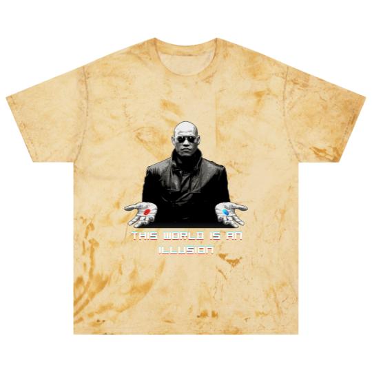 Discover The World is an Illusion Blast T Shirts, The Matrix, Red Pill, Blue Pill