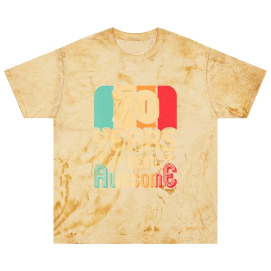 Discover 70 years of being awesome 70 years old 70th birthday Blast T Shirts