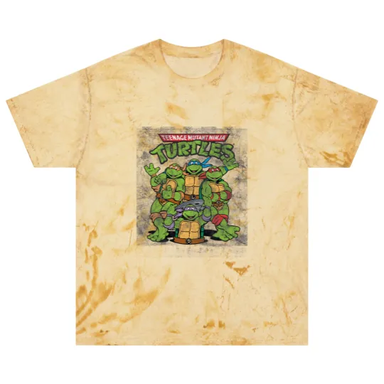 Discover Teenage Mutant Ninja Turtles Classic Retro Logo Blast T Shirts