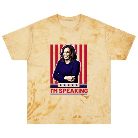 Discover Harris Kamala I'm Speaking Blast T Shirts, Madam President Blast T Shirts, Kamala Rally Blast T Shirts, Presidential Election 2024 Blast T Shirts