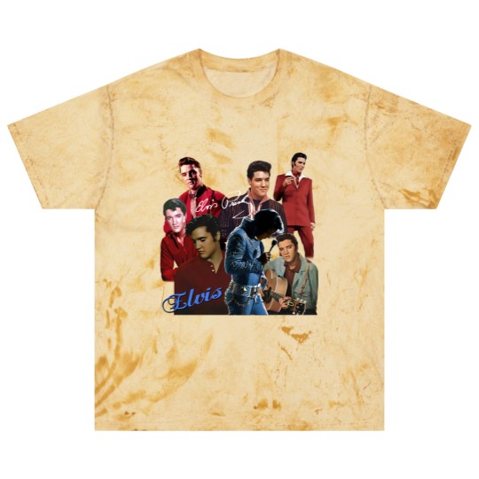 Discover Inspired Elvis Presley Graphic Signature T- Blast T Shirts Gift For Fan
