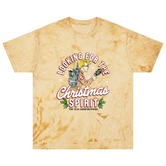 Discover The Real Ghostbusters Xmas Blast T Shirts Looking For Christmas Spirit Egon Spengler Men's Graphic Blast T Shirts