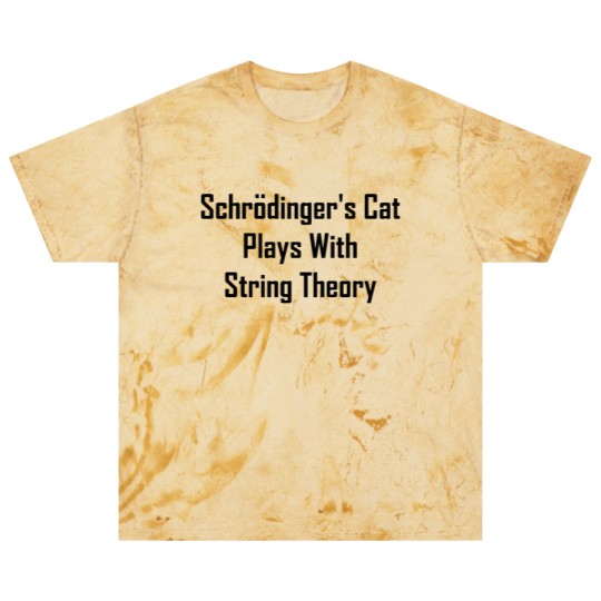 Discover Schrodinger&amp;39;s Cat Plays With String Theory Blast T Shirts