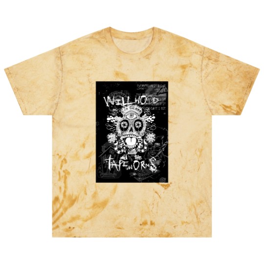 Discover Will Wood and The Tapeworms Artwork Design Blast T Shirts