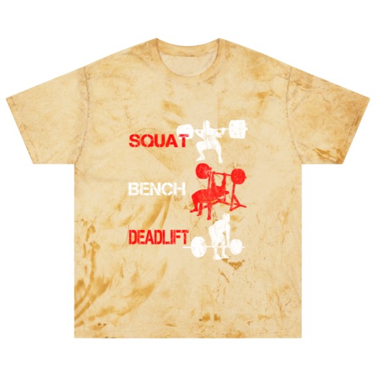 Discover Squat Bench Deadlift Blast T Shirts