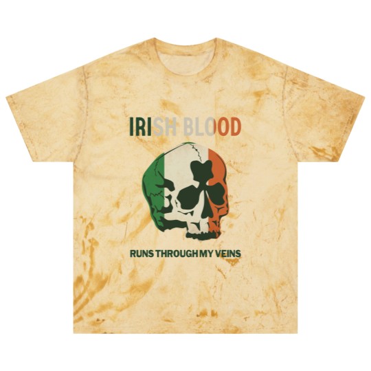 Discover Irish Blood run through my Veins Blast T Shirts