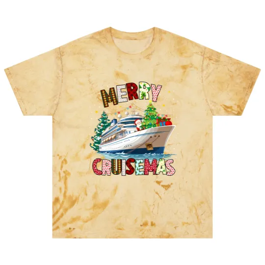 Discover Merry Cruisemas Blast T Shirts, Christmas Cruise Crew Blast T Shirts