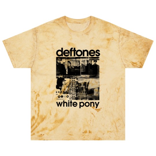 Discover Deftone ROCK BAND Blast T Shirts - white pony