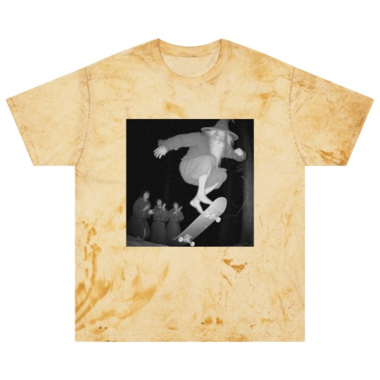 Discover Gandalf skateboarding Blast T Shirts, Gandalf skating in the woods Blast T Shirts