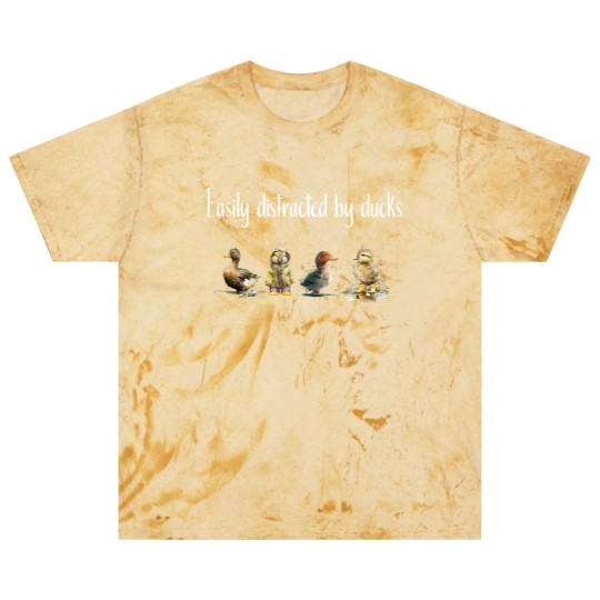 Discover Easily Distracted By Ducks Farmer Ducklings Cute Funny Duckling Quote Blast T Shirts