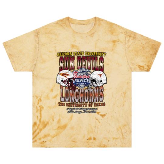 Discover 2025 Chick-fil-A Peach Bowl Matchup Blast T Shirts Arizonna State Sun Devills