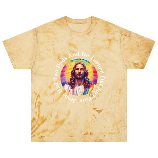 Discover Jesus Pride Blast T Shirts | LGBTQ+ Jesus | Gay Jesus Blast T Shirts | Gay Jesus