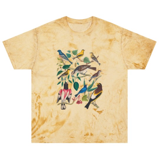 Discover Vintage Botanical Bird, Colorful Birds Short Sleeve Blast T Shirts