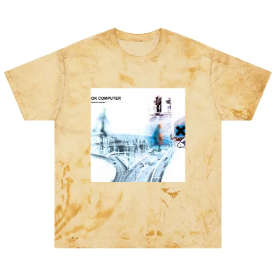 Discover Radiohead Ok Computer Band Blast T Shirts, Music Lovers Blast T Shirts