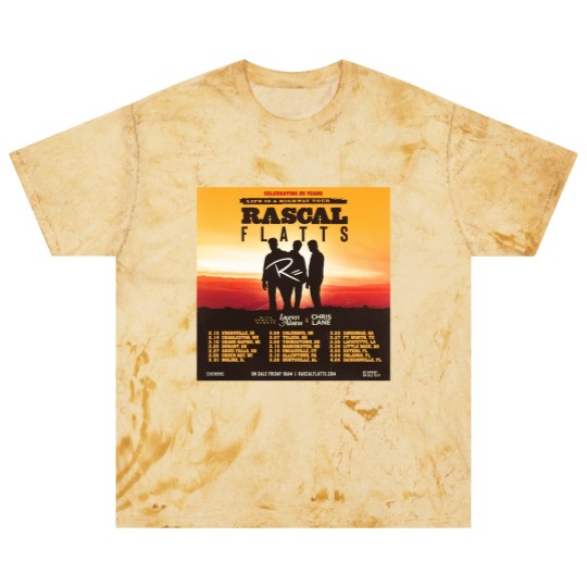Discover Rascal Flatts Anniversary Life is a Highway Blast T Shirts