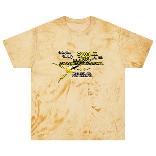 Discover DR. AMP'S GOLD SHIT-DIGGING SHOVEL - Twin Peaks - Blast T Shirts
