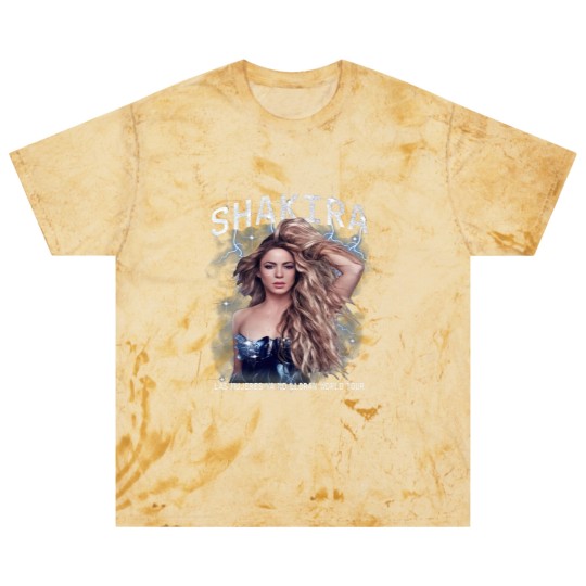 Discover 2024 Shakira Tour Blast T Shirts, Las Mujeres Ya No Lloran World Tour Blast T Shirts