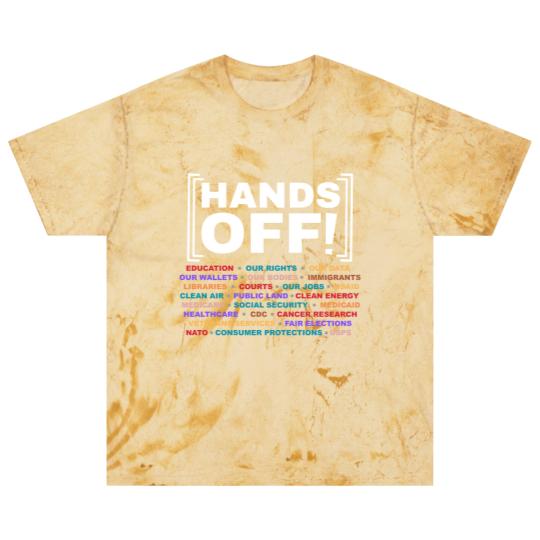 Discover Hands Off Blast T Shirts, Hands Off Rally, Hands off social security