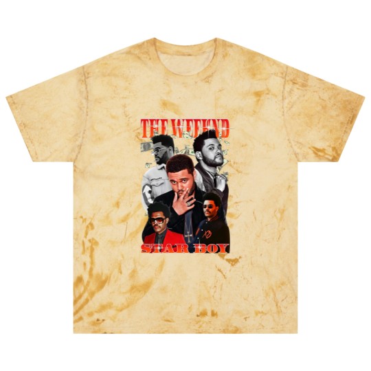 Discover The Weekend Star Boy Blast T Shirts Music Blast T Shirts