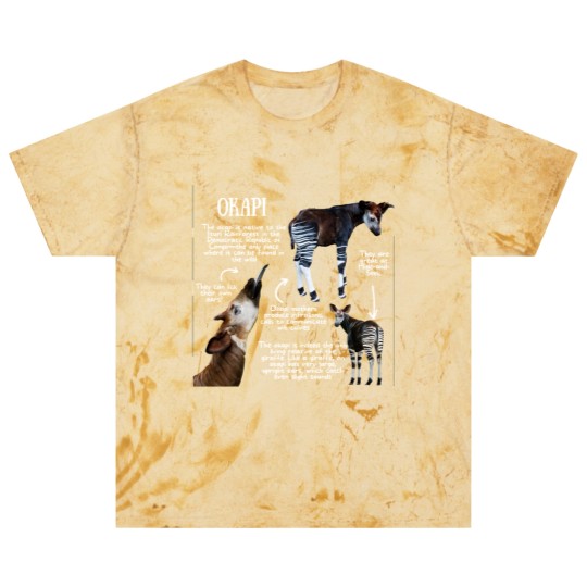 Discover Animal Facts - Okapi - Okapi - Blast T Shirts