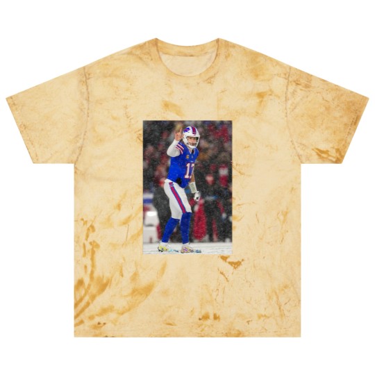 Discover Josh Allen Football Blast T Shirts, Buffalo Fan Gift