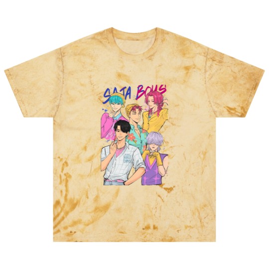 Discover Saja Boy Unisex 2025 Multicolor Blast T Shirts